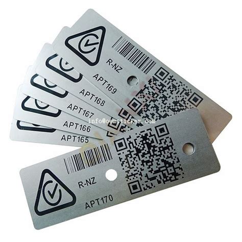 metal rfid tags|qr code metal tag printer.